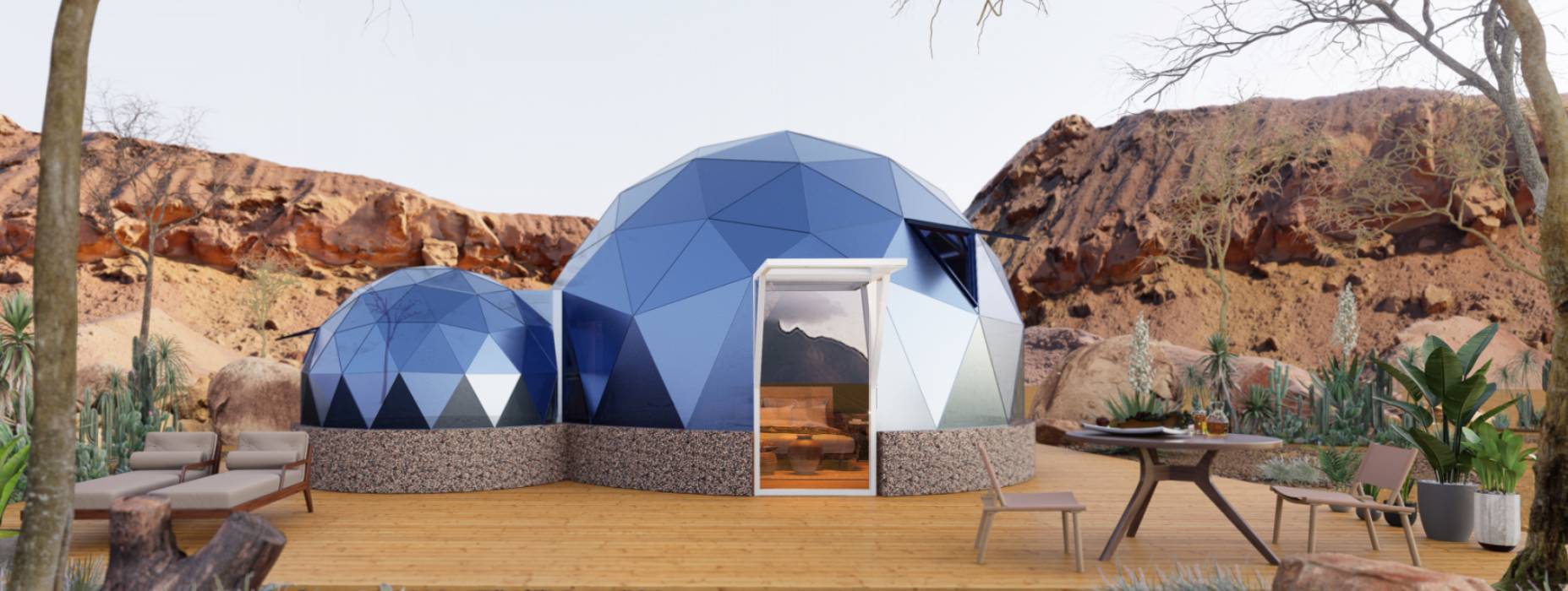 晋源区球形智能光伏玻璃星空房